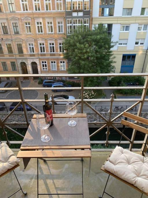Innenstadt Refugium In Ruhiger Wasserlage+Balkon 莱比锡 外观 照片