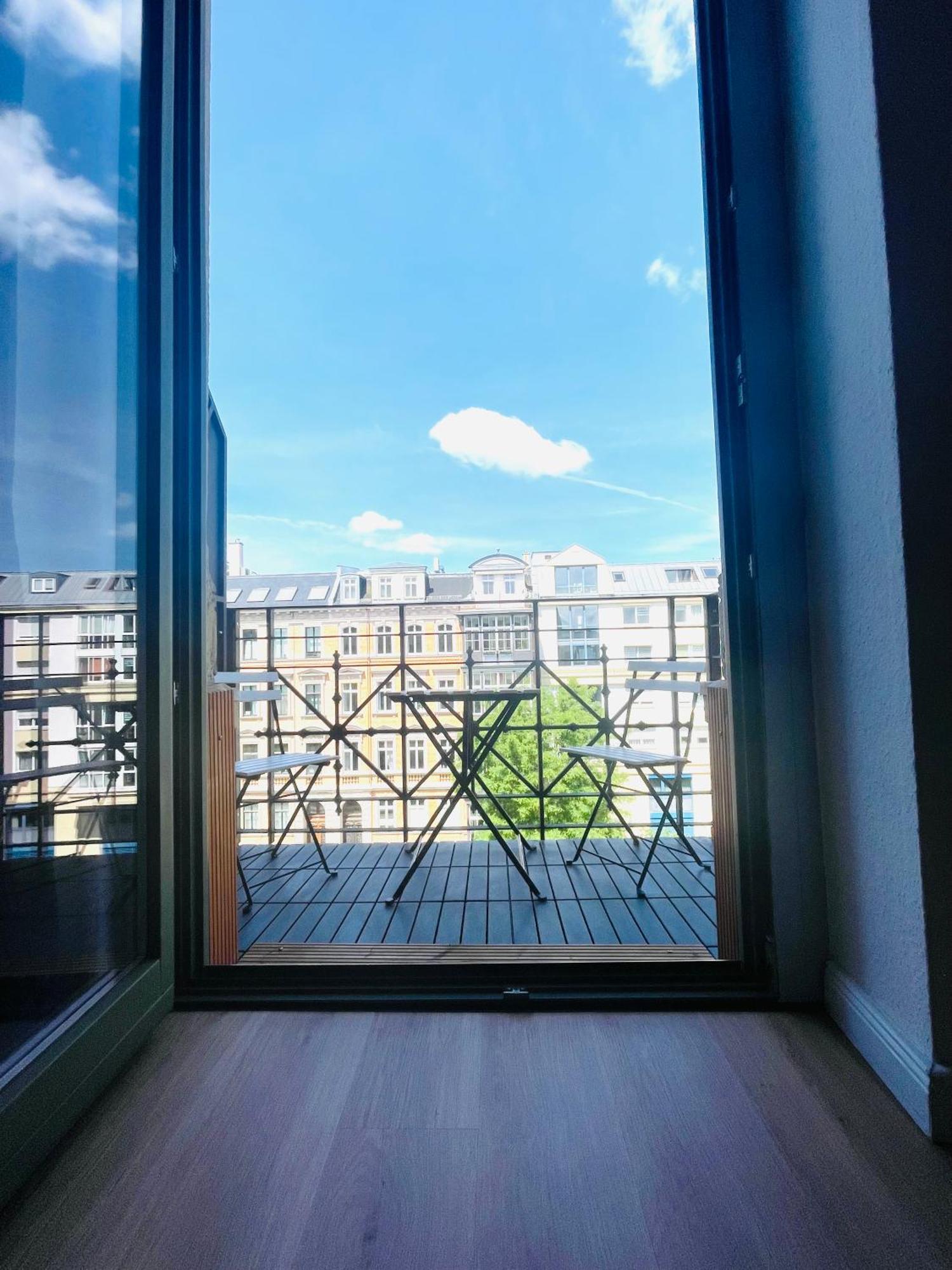 Innenstadt Refugium In Ruhiger Wasserlage+Balkon 莱比锡 外观 照片